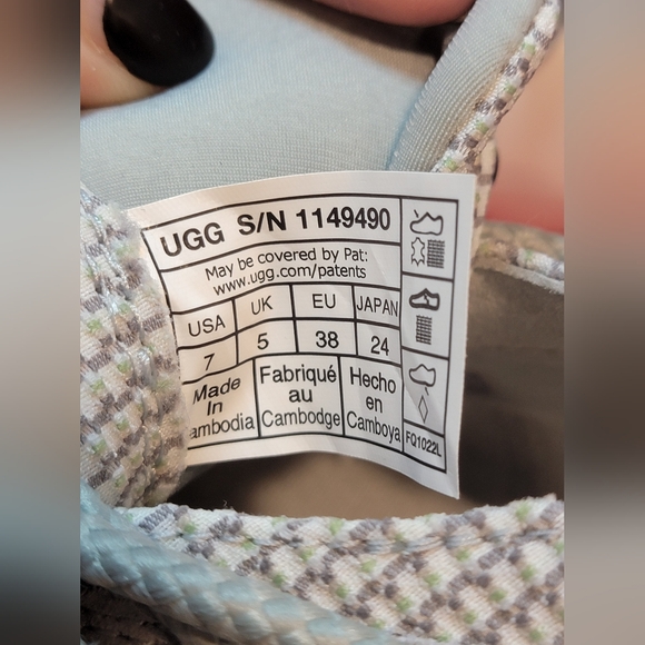 UGG Marlin Mega Lace Greyhound Platform Sneakers Size 7 US - Picture 9 of 12